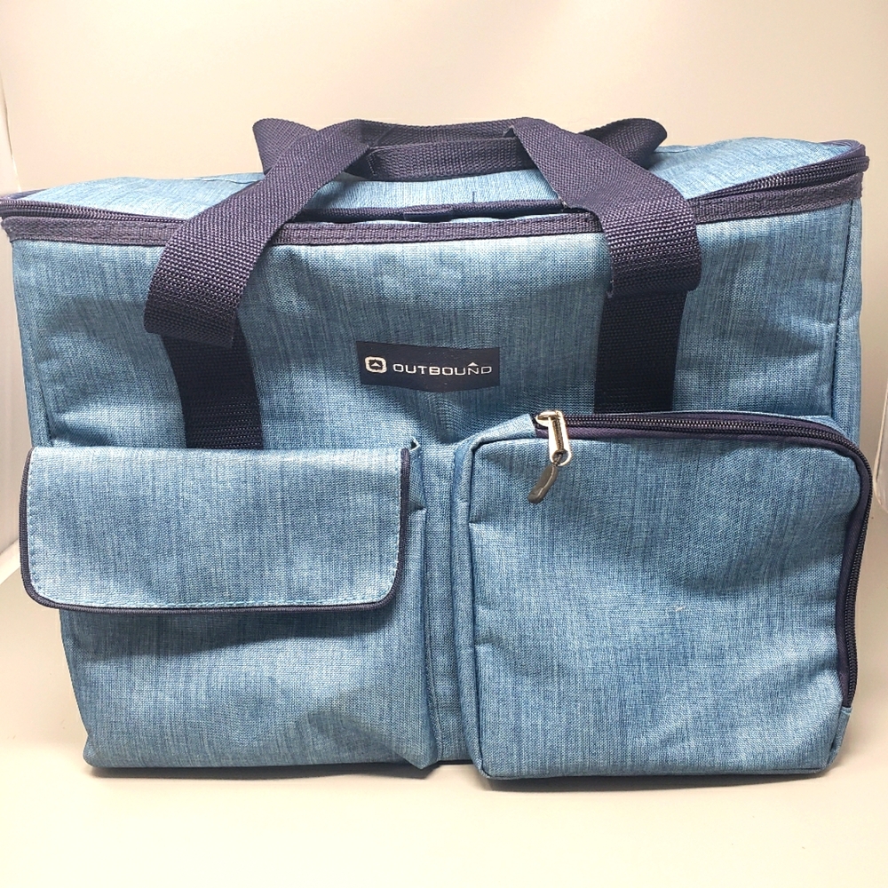 Outbound Insulated Soft Cooler  (Blue)